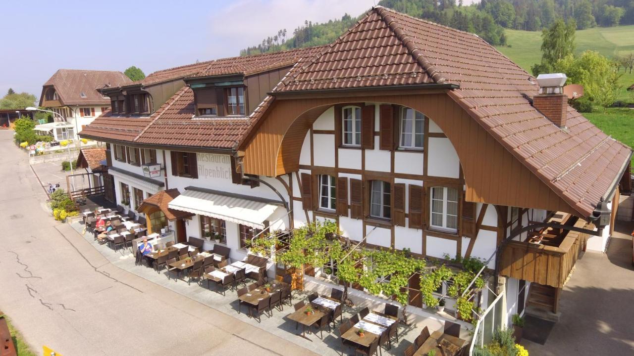 ホテル Alpenblick Ferenberg Bern Stettlen エクステリア 写真